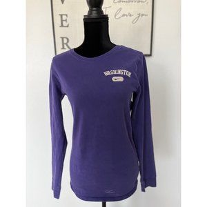 Washington Huskies The Nike Tee Purple U DUB Athletic cut long sleeve vintage